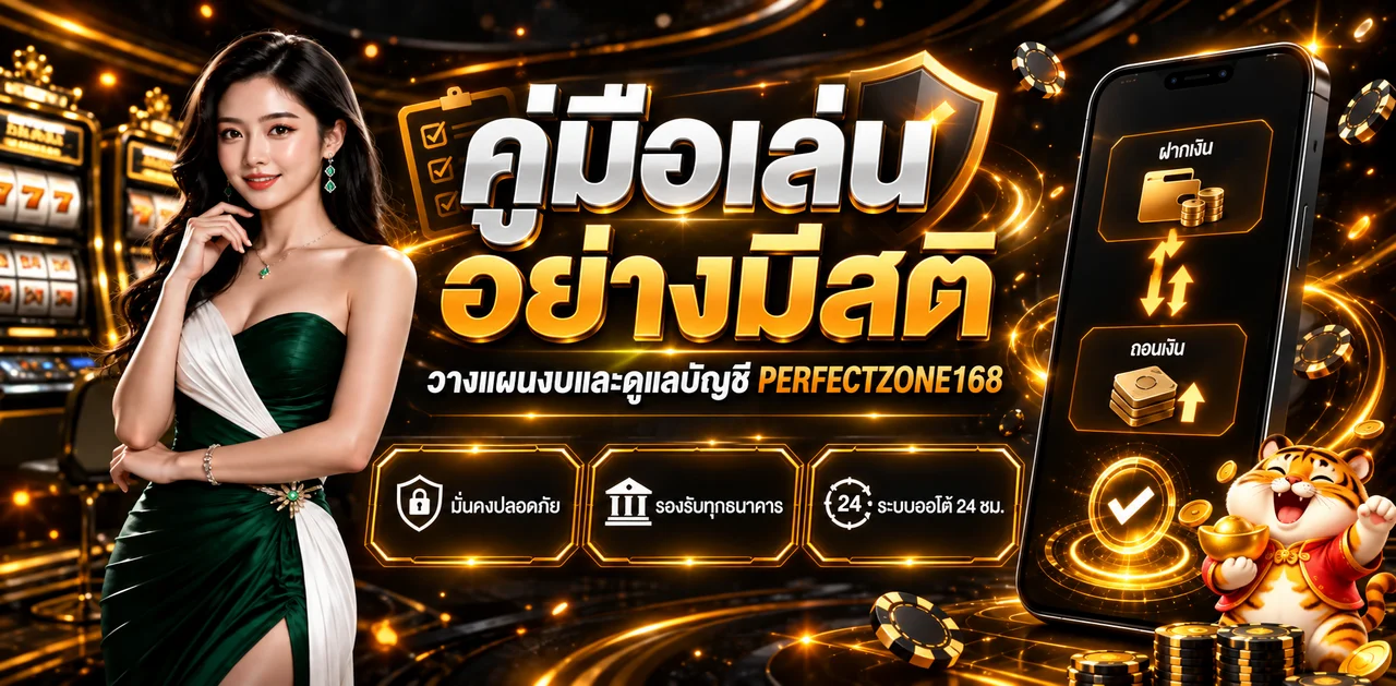 PERFECTZONE168 คู่มือเล่นอย่างมีสติและตั้งงบ
