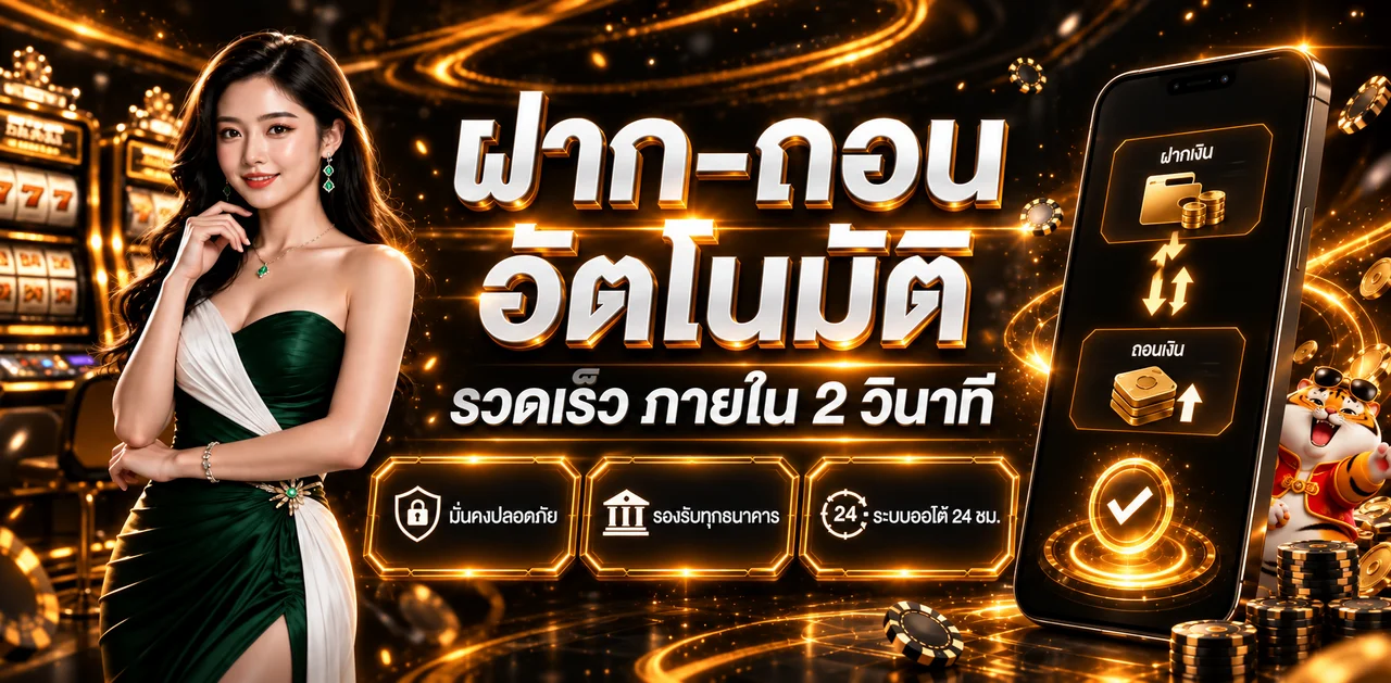 ระบบฝากถอนและความปลอดภัย PERFECTZONE168